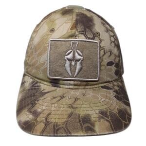 Kryptek Battlefield To Back Country Strapback Baseball Cap Multi One Size Camo